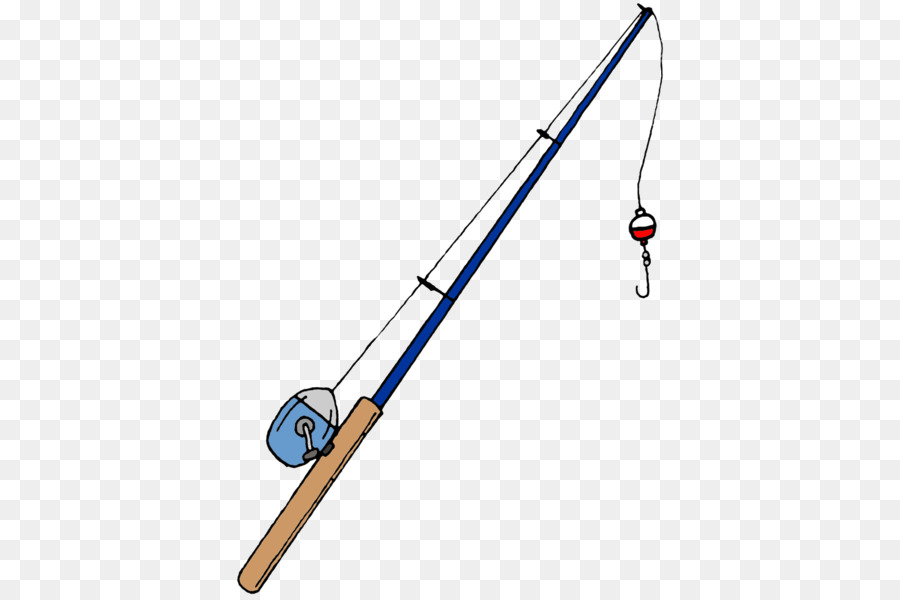 Fishing Rods Fish hook Clip art - Fishing Rod Cartoon png download - 434*600 - Free Transparent Fishing Rods png Download.