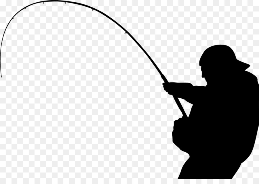 Fishing tackle Silhouette Angling Walleye - fishing pole png download - 932*645 - Free Transparent Fishing png Download.