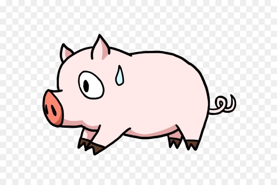 Flying Pig Marathon Porky Pig Animated film Clip art - pig png download - 1356*897 - Free Transparent  png Download.