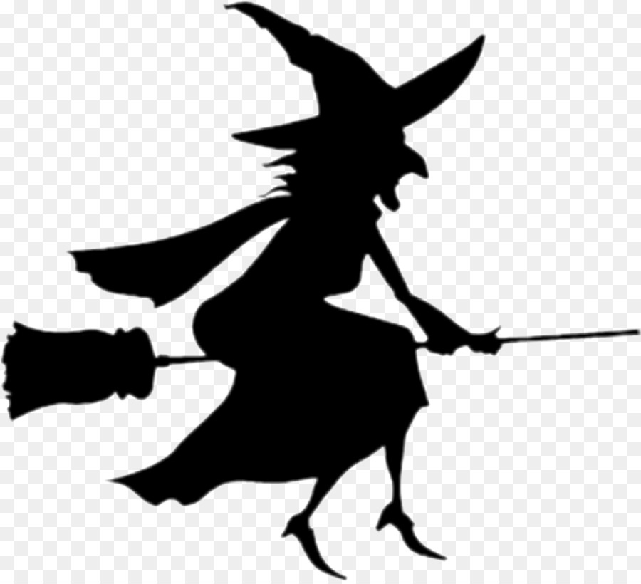 Witchcraft Witch Flying Image Silhouette Halloween - silhouette png download - 1380*1252 - Free Transparent Witchcraft png Download.