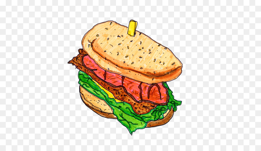 Fast food Junk food Hamburger Clip art - bread cartoon png download - 500*501 - Free Transparent Fast Food png Download.