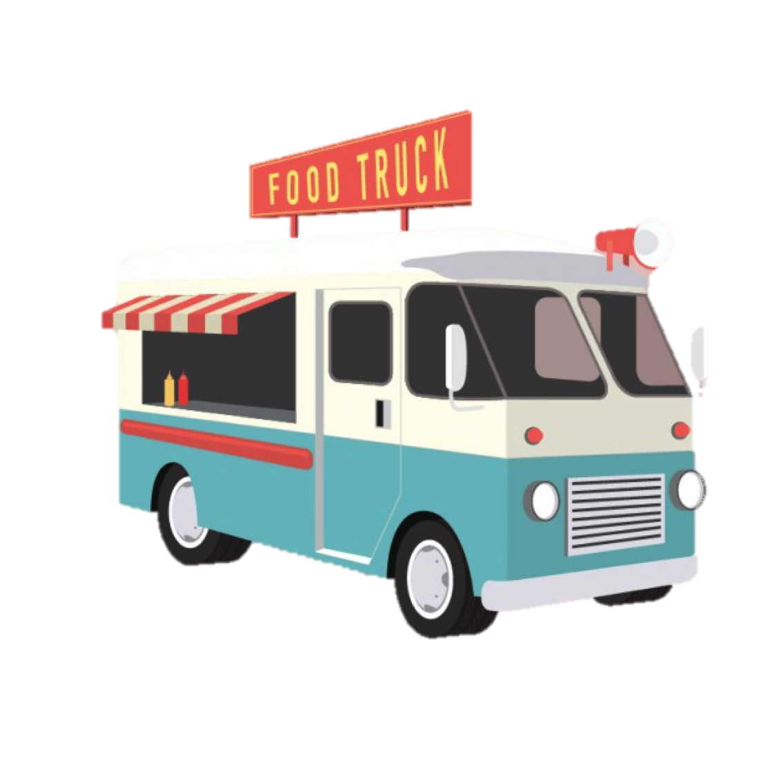 Food Truck Clipart Transparent - Get More Anythink's