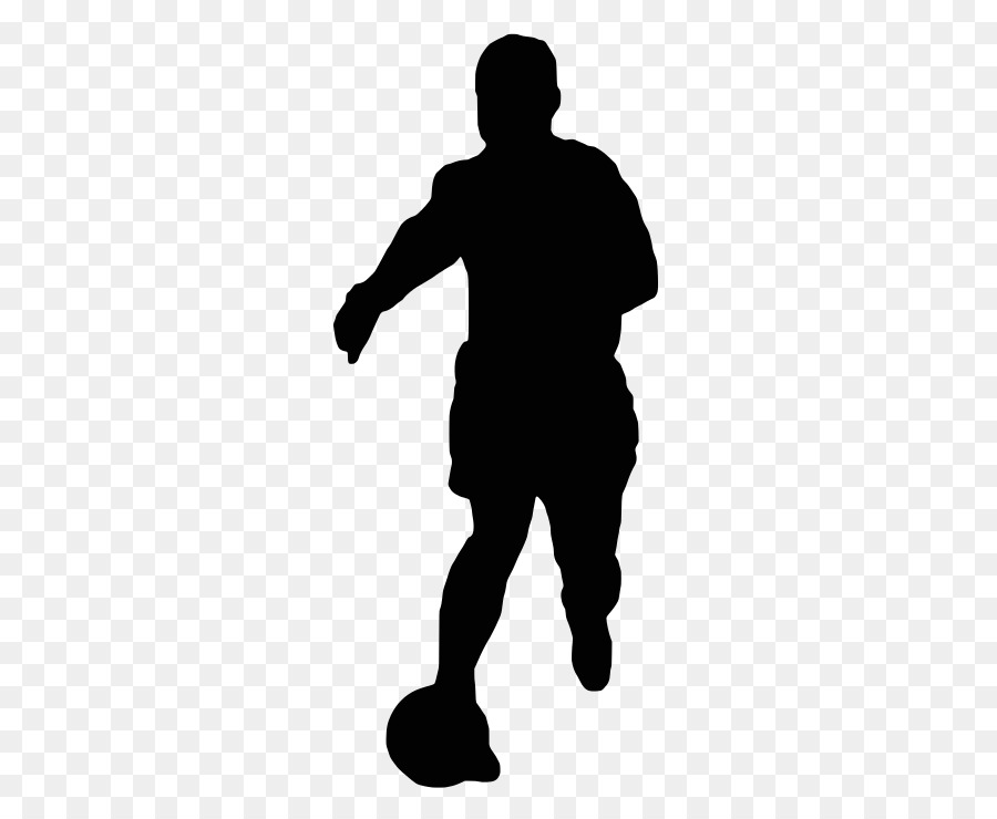 Football player Silhouette Clip art - football png download - 414*725 - Free Transparent Football Player png Download.