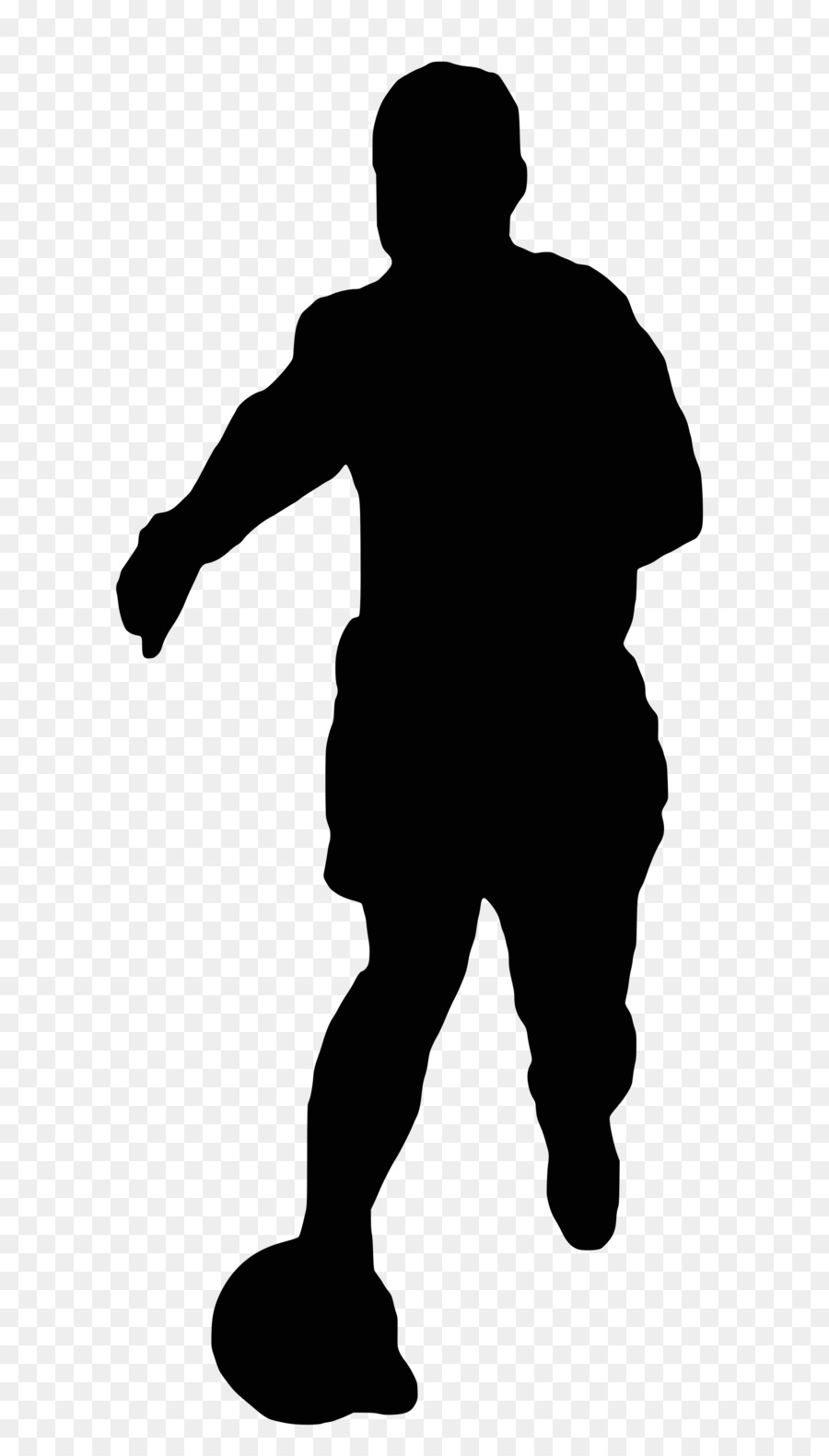 Football player Silhouette - silhouette png download - 2000*3500 - Free Transparent Football Player png Download.