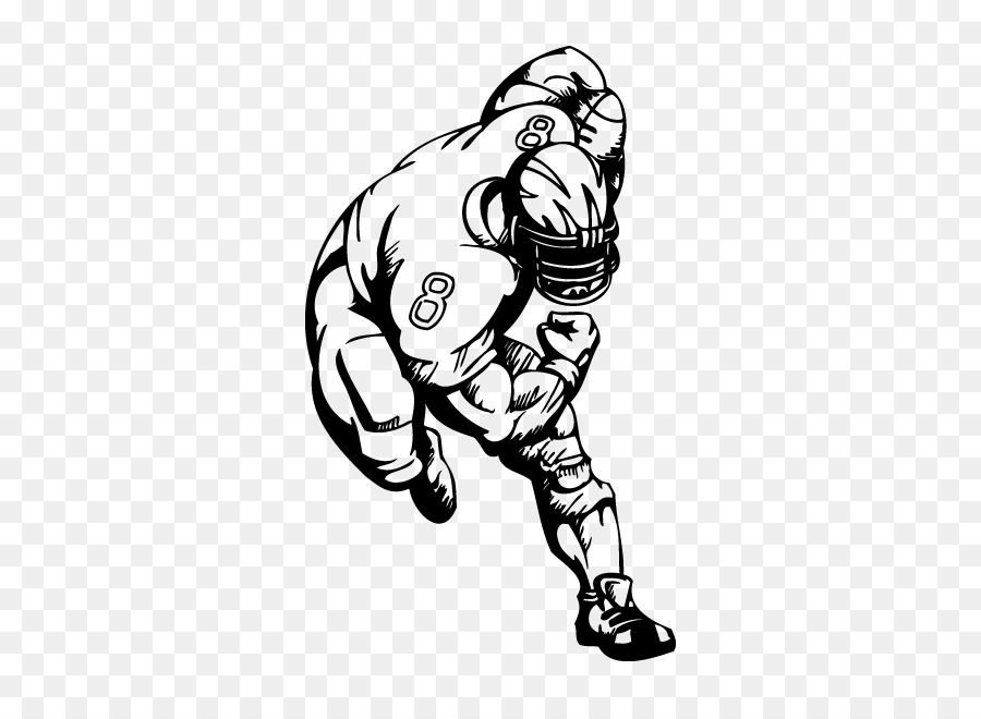Tackle NFL Football player American football Clip art - wall stickers decorative windows png download - 650*650 - Free Transparent Tackle png Download.