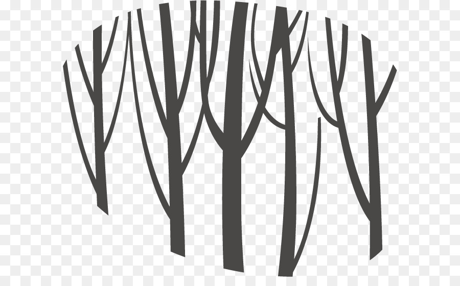 Forest Silhouette Trunk - forest png download - 654*542 - Free Transparent Forest png Download.
