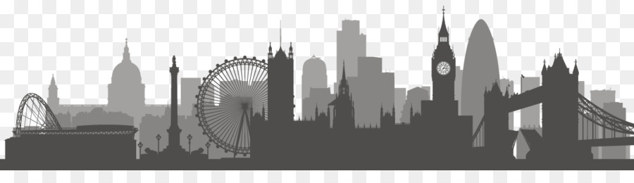 Nottingham Skyline Silhouette - London England png download - 1080*290 - Free Transparent Nottingham png Download.
