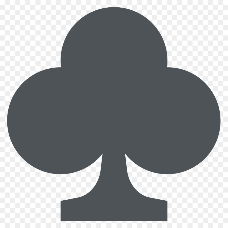 Emoji Meaning Symbol Four-leaf clover Spade - Emoji png download - 1024*1024 - Free Transparent Emoji png Download.