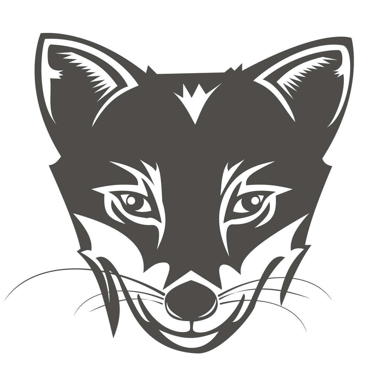 Fox Logo Illustration - Personality Fox Head png download - 1276*1276 ...