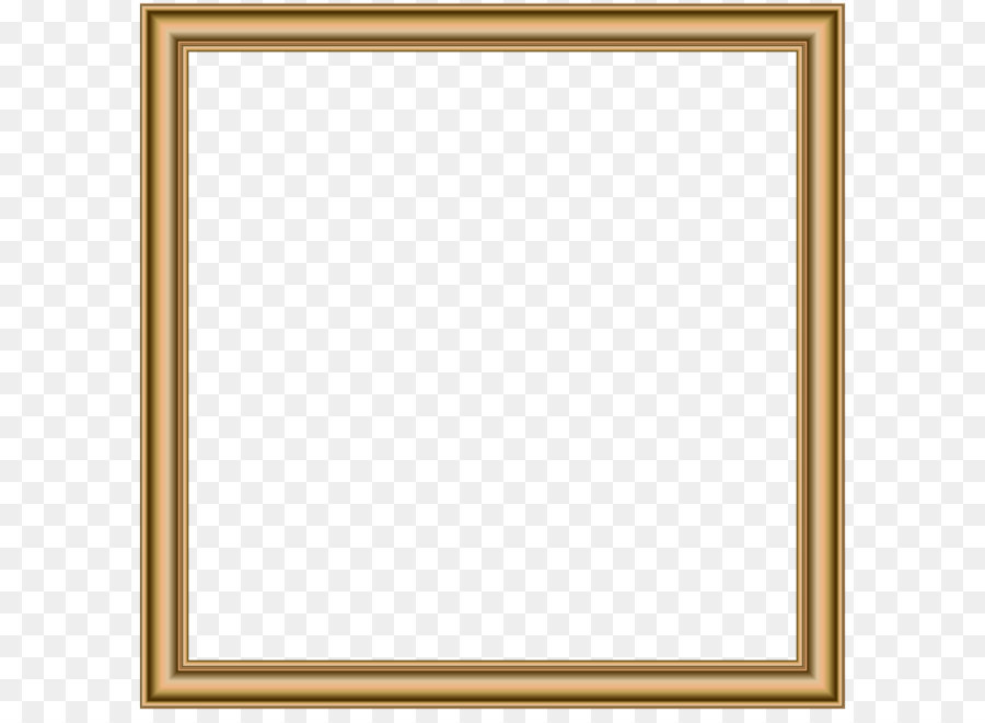 Picture frame Square Text Area Pattern - Gold Border Frame Transparent PNG Image png download - 6000*6000 - Free Transparent Picture Frames png Download.