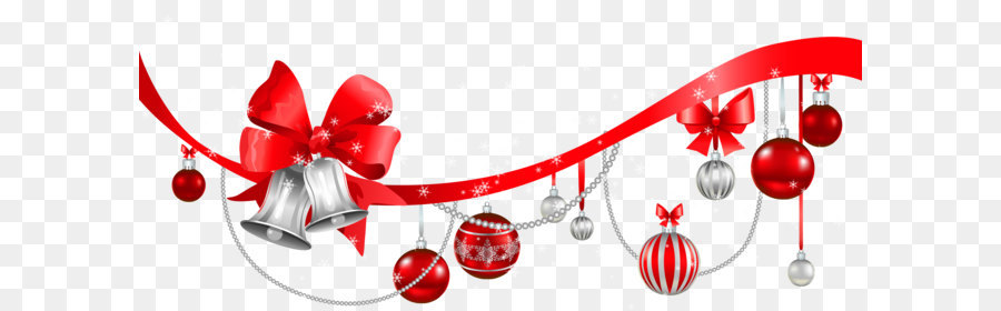 Christmas decoration Christmas ornament Santa Claus Clip art - Christmas decoration PNG png download - 3339*1431 - Free Transparent Christmas  png Download.