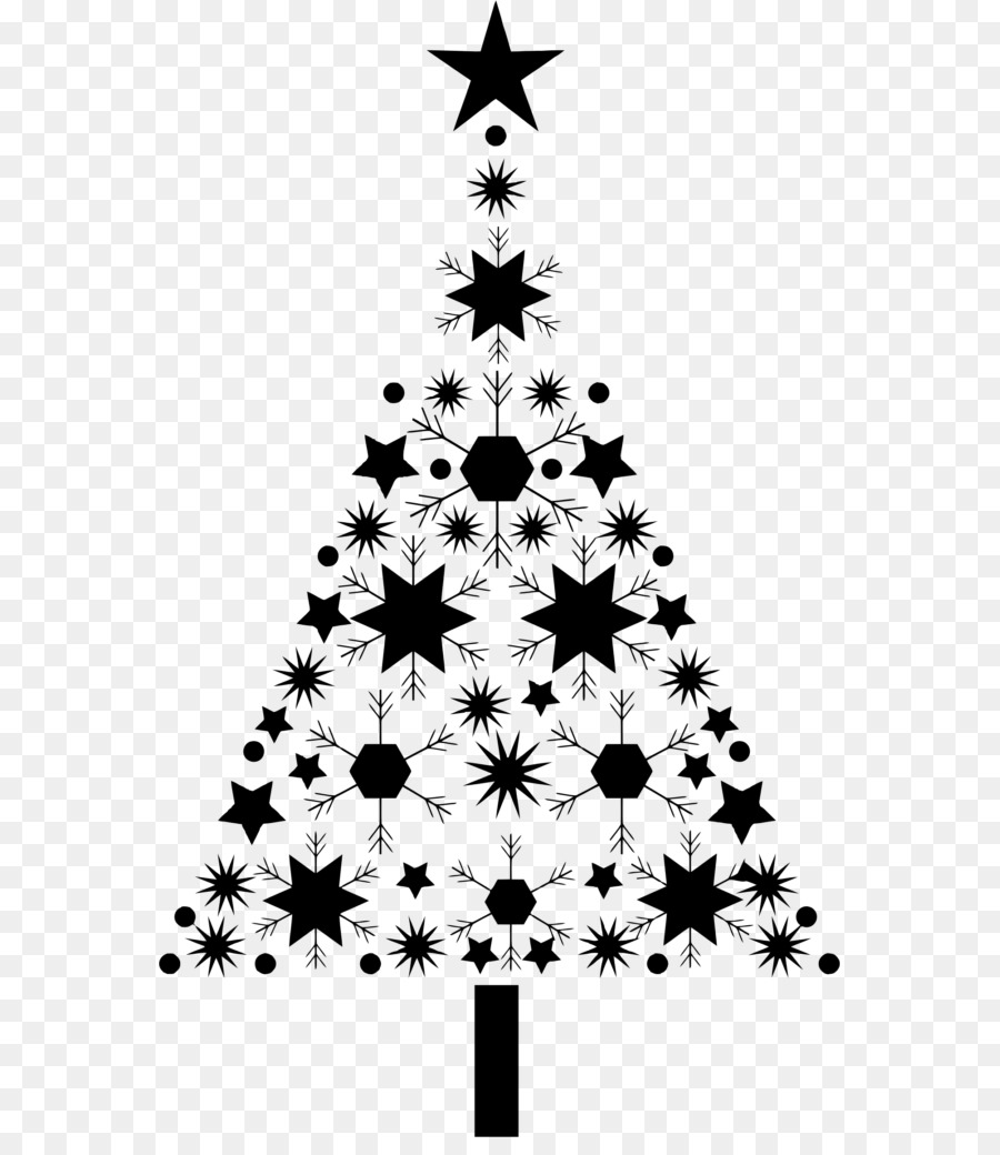 Christmas tree Snowflake Christmas Day Clip art - christmas silhouette png christmas ornaments png download - 613*1024 - Free Transparent Christmas Tree png Download.