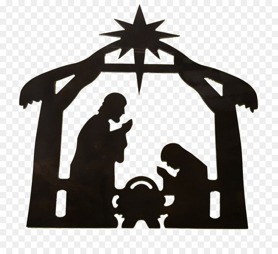 free nativity silhouette patterns