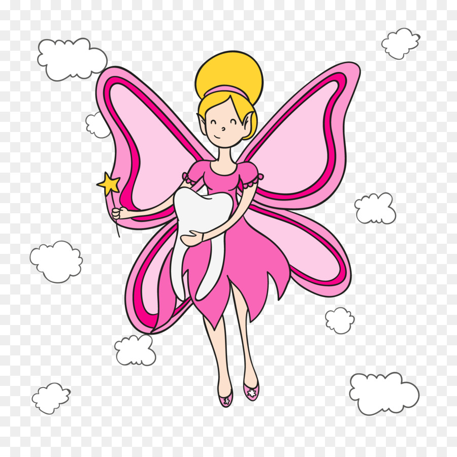 Tooth fairy Child - Vector teeth fairy png download - 1600*1600 - Free Transparent Tooth Fairy png Download.