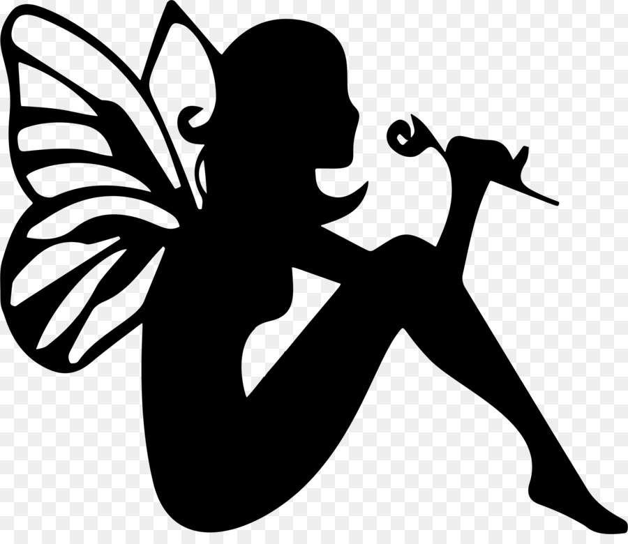 fairy silhouette clip art