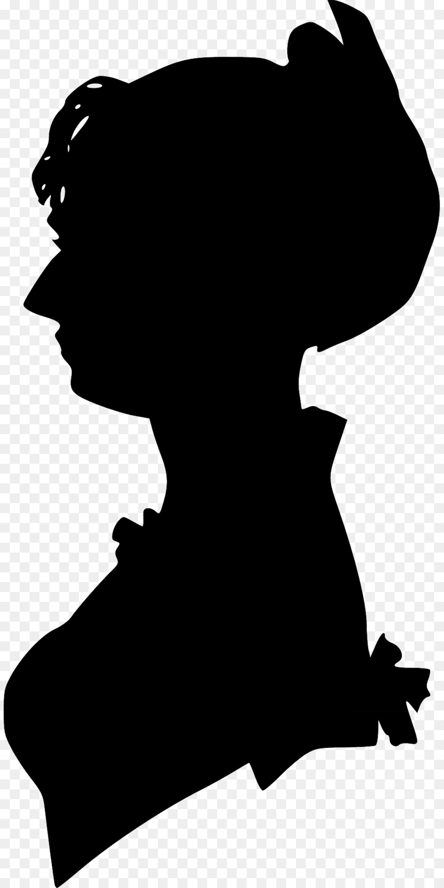 Silhouette Woman Drawing Clip art - women shoes png download - 960*1920 - Free Transparent Silhouette png Download.