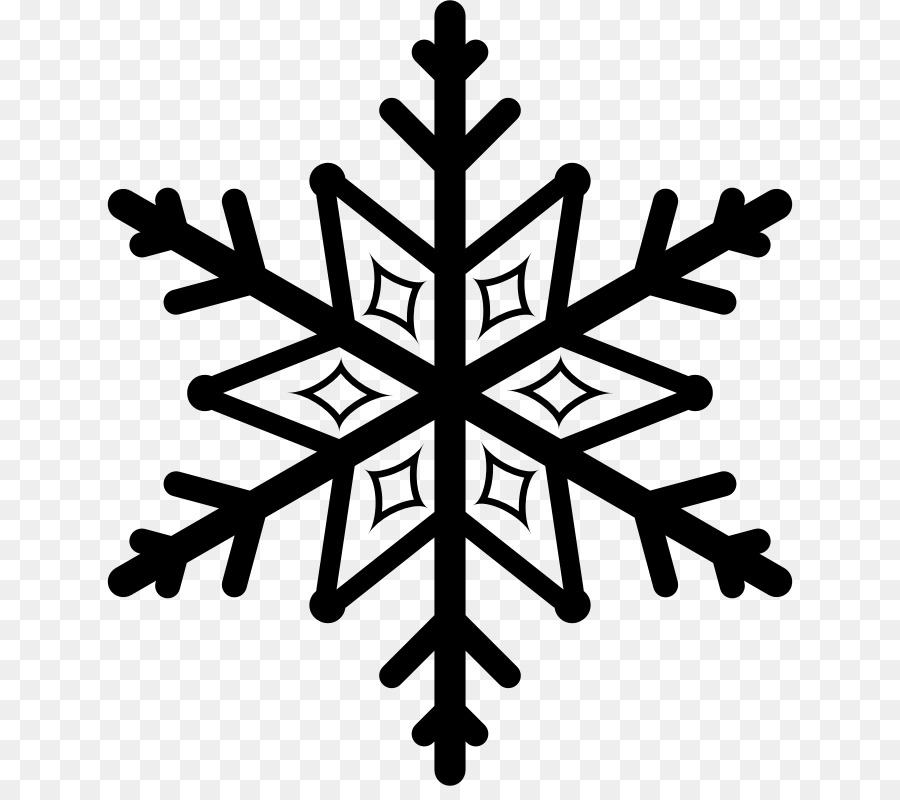 Snowflake Clip art - Snowflake png download - 686*786 - Free Transparent Snowflake png Download.
