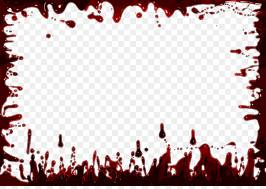 Blood Thepix Shapes FREE - Blood Frame Background Png png download - 1111*778 - Free Transparent  png Download.