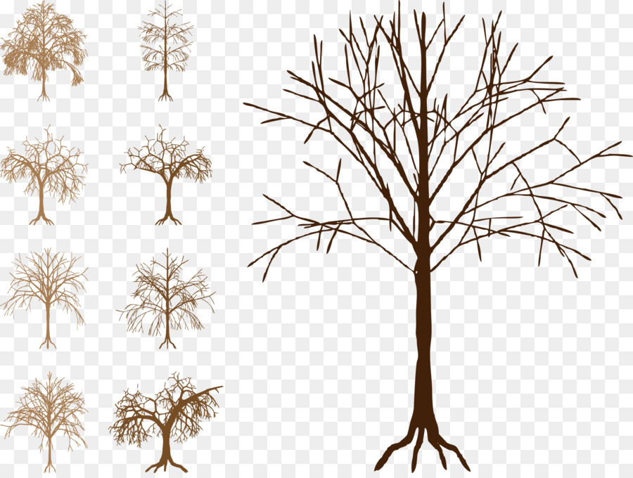 Silhouette Tree Trunk Clip art - Dead tree dead tree vector image png download - 2434*1819 - Free Transparent Silhouette png Download.