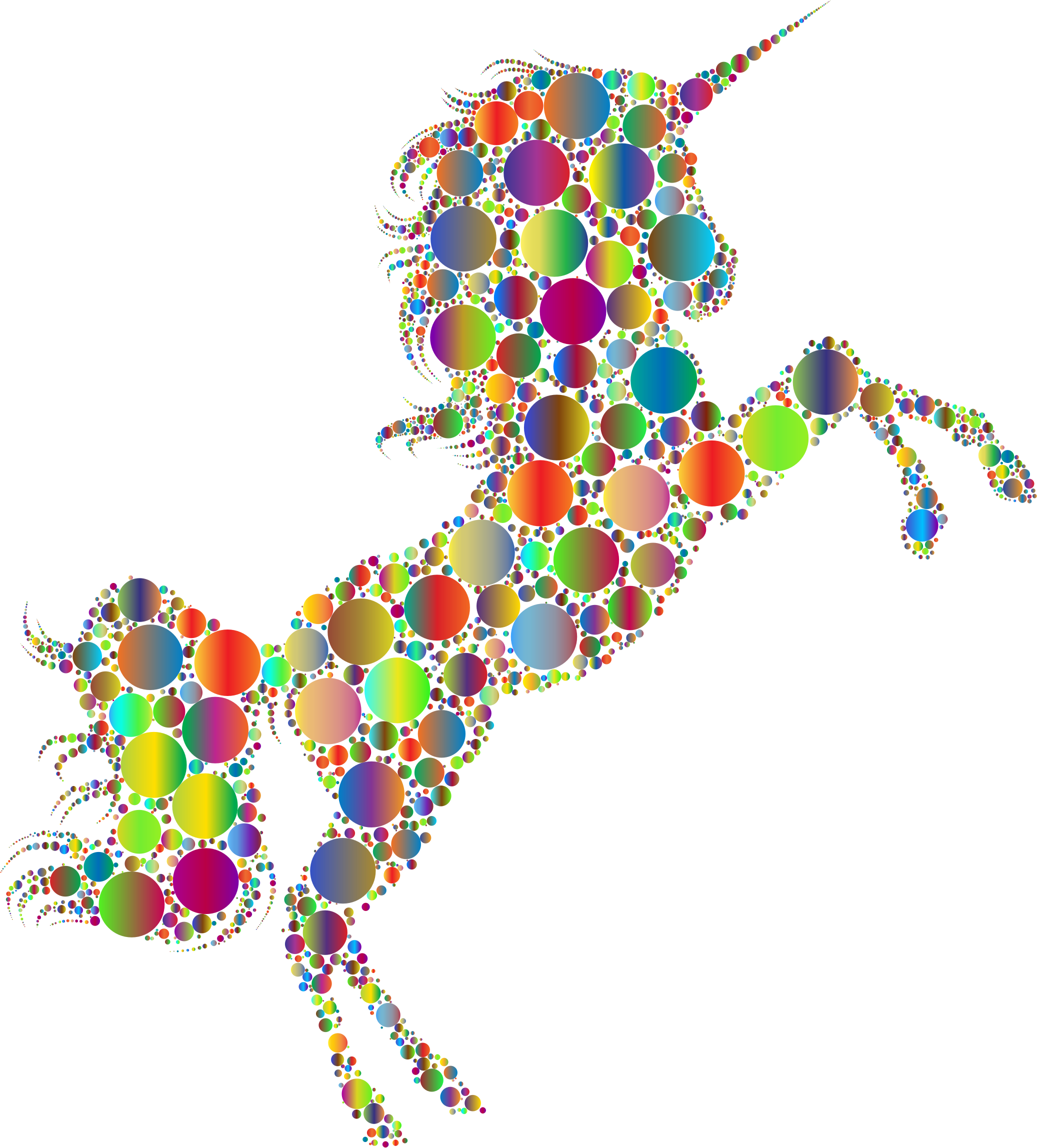 Horse Unicorn Silhouette Clip art - Unicorn background png download ...