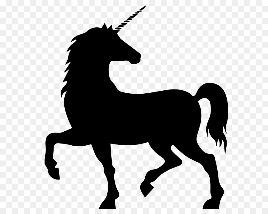 Vector graphics Unicorn Silhouette Illustration Image -  png download - 720*720 - Free Transparent Unicorn png Download.