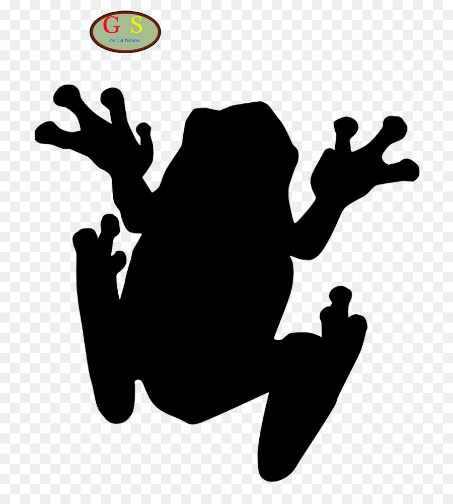 frog silhouette png