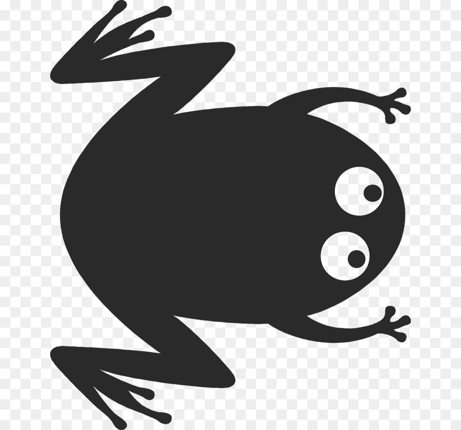 Frog Silhouette Clipart