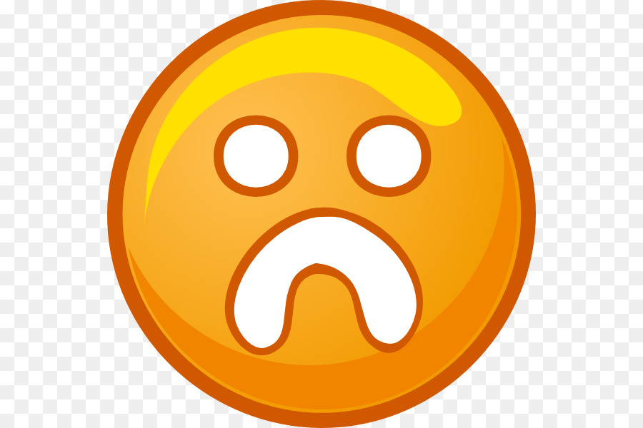 Frown Emoticon Clip art - Frown Cliparts png download - 600*600 - Free Transparent Frown png Download.