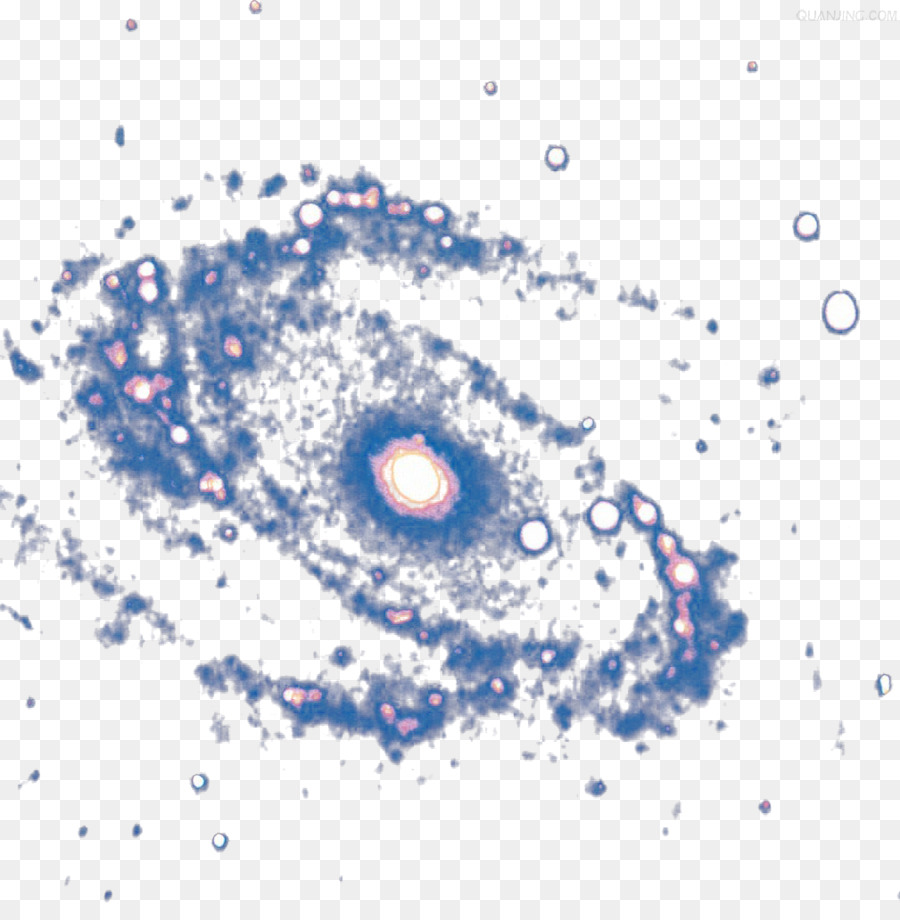 Spiral galaxy Milky Way Interstellar cloud - Interstellar spiral galaxy png download - 1009*1024 - Free Transparent Galaxy png Download.
