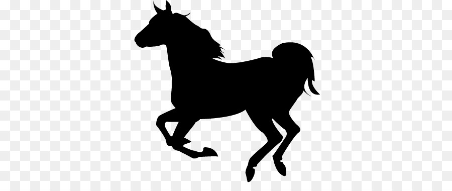 Horse Gallop Silhouette Sticker Phonograph record - horse png download - 374*365 - Free Transparent Horse png Download.