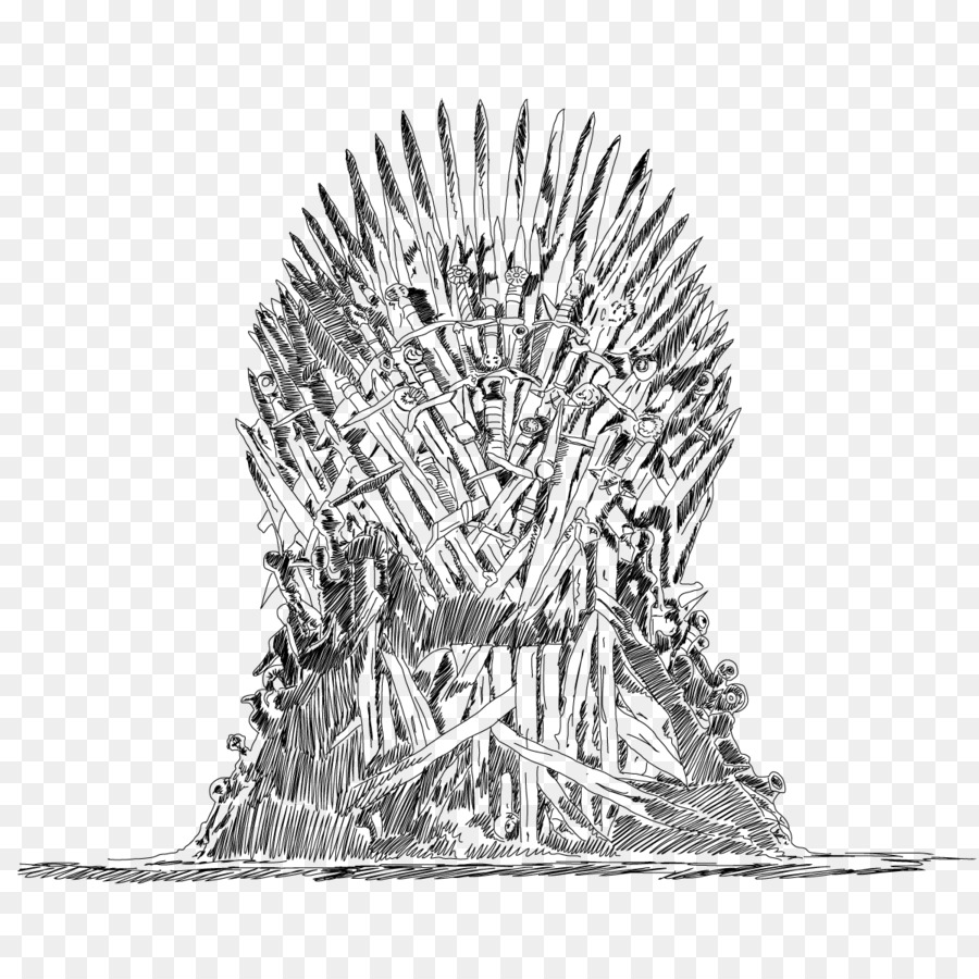 A Game of Thrones Drawing Line art - throne png download - 1200*1200 - Free Transparent Game Of Thrones png Download.