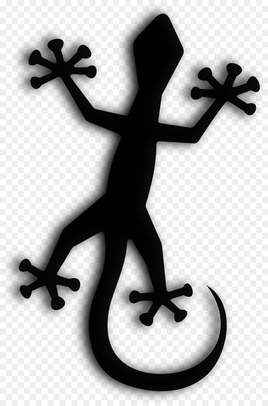 Silhouette Symbol Gecko -  png download - 1593*2400 - Free Transparent Silhouette png Download.