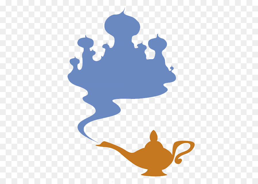 Genie Lamp Silhouette