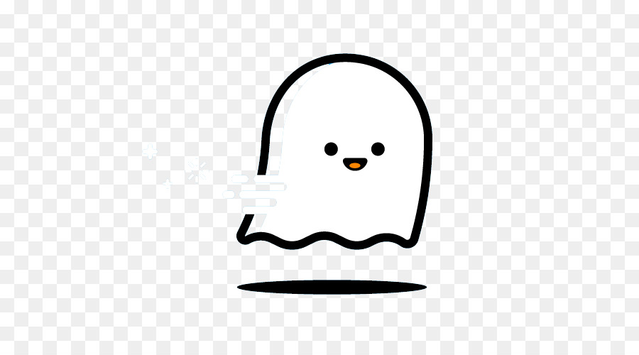 Ghost Icon - Cute ghost lines png download - 500*500 - Free Transparent Ghost png Download.