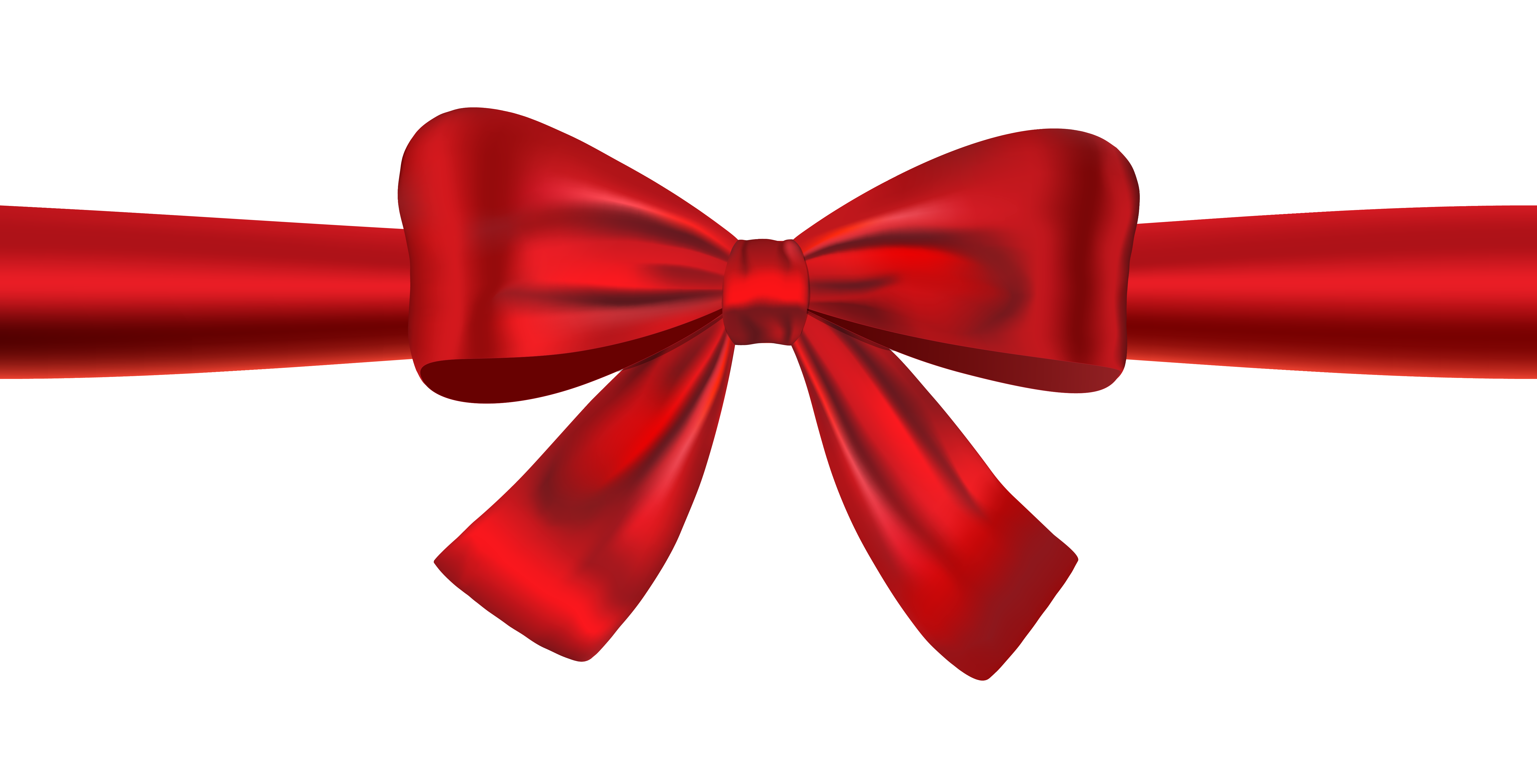 Ribbon - Red Ribbon Bow png download - 6110*3118 - Free Transparent ...