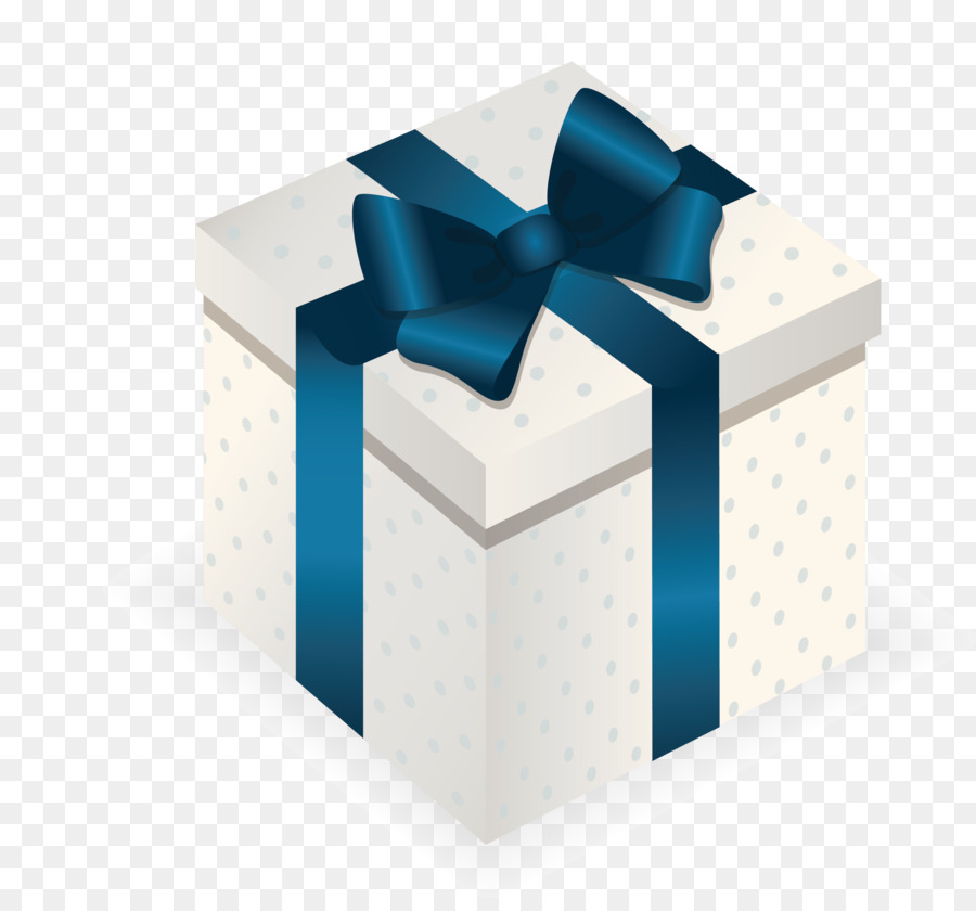 Gift Box Christmas - Blue gift box top view png download - 2679*2464 - Free Transparent Gift png Download.