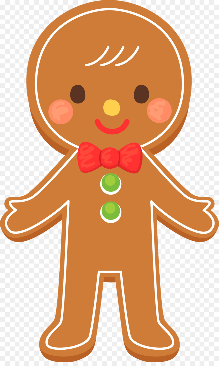 The Gingerbread Man Biscuit Clip art - Transparent Gingerbread Cliparts png download - 970*1600 - Free Transparent Gingerbread Man png Download.