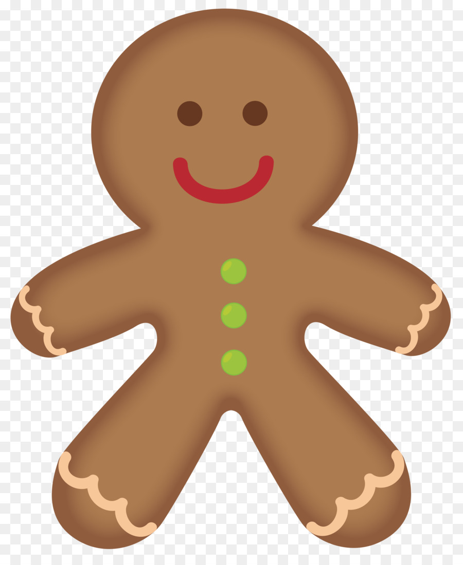 Gingerbread Man Transparent Background