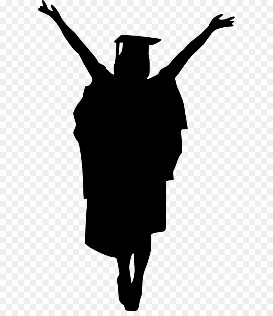 Graduation ceremony Silhouette Drawing Photography - Silhouette png download - 648*1024 - Free Transparent Graduation Ceremony png Download.