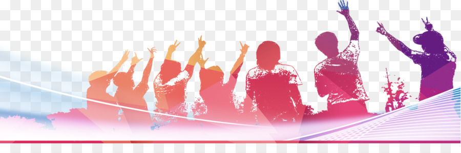 Silhouette Graduation ceremony - Pink Youth silhouette figures png download - 4944*1546 - Free Transparent Silhouette png Download.