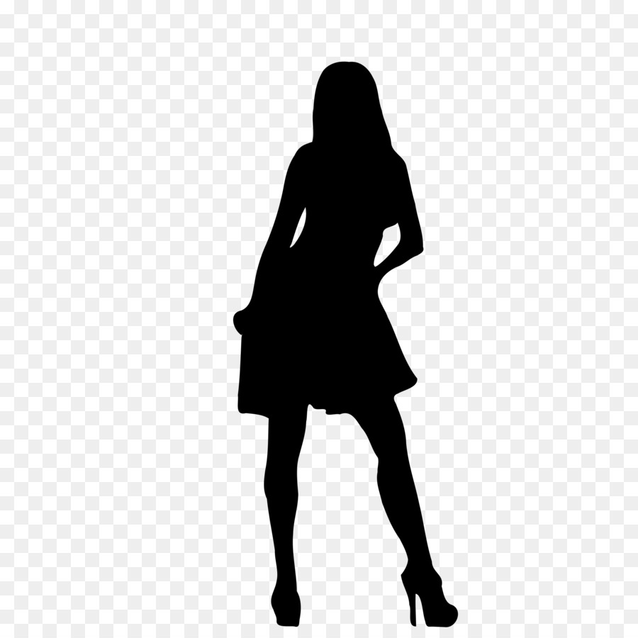 Silhouette Woman Clip art - Silhouette png download - 2400*2400 - Free Transparent  png Download.