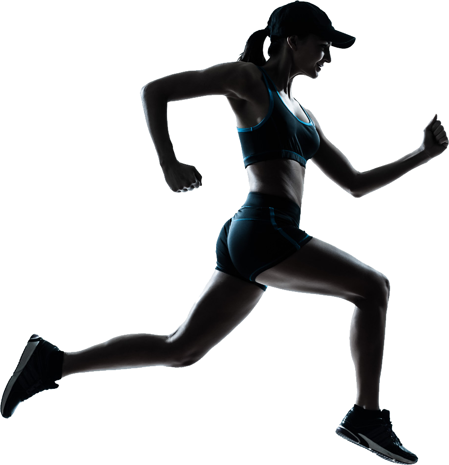 woman running png
