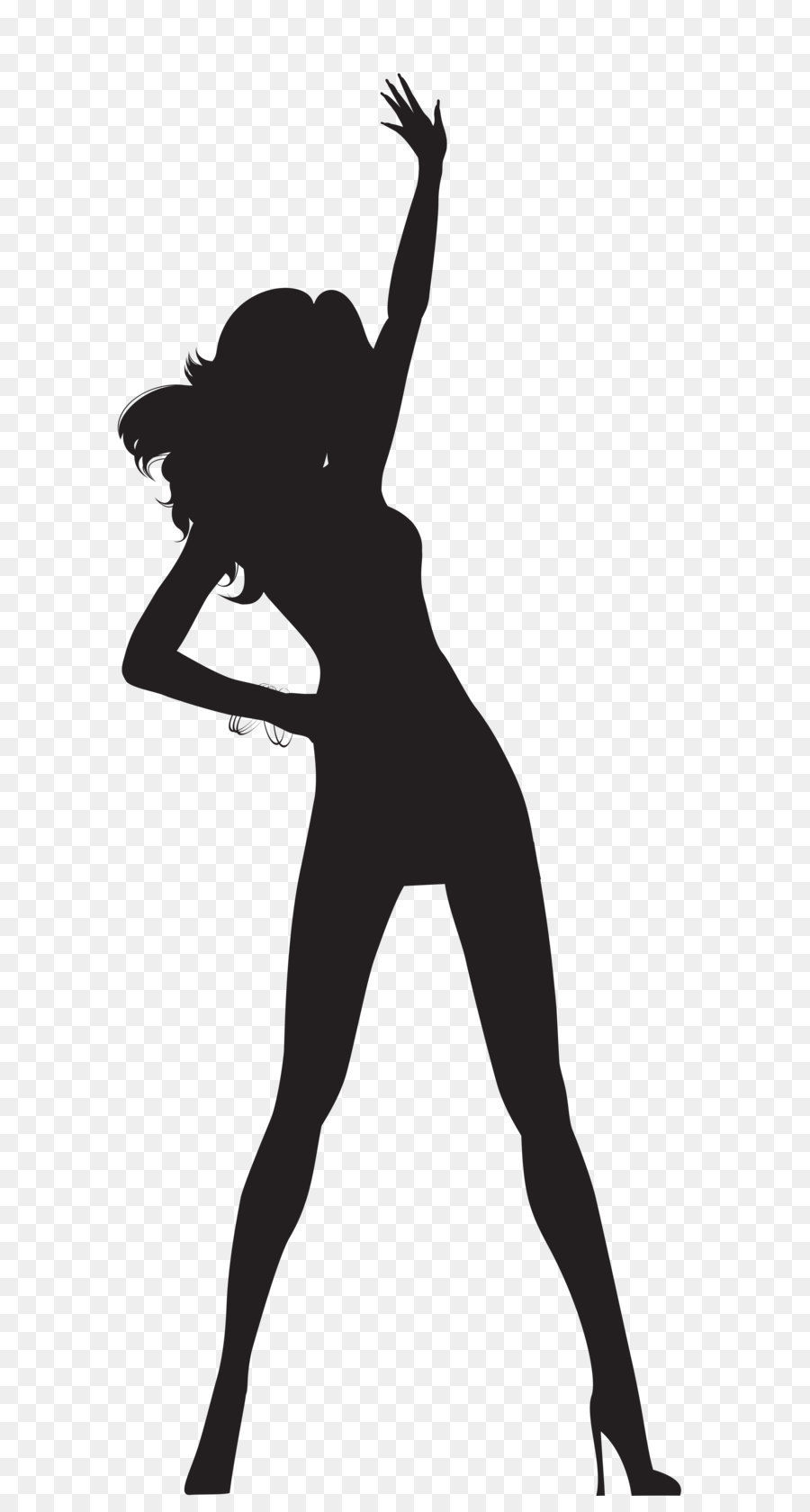Clip art Silhouette Woman Vector graphics Portable Network Graphics - dance graphic png girl silhouette png download - 1434*2773 - Free Transparent Silhouette png Download.