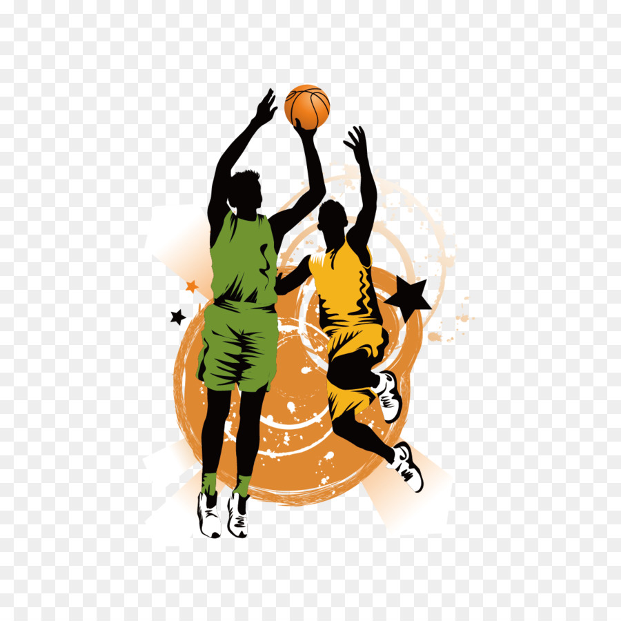 Basketball Slam dunk Clip art - Vector playing basketball png download - 1181*1181 - Free Transparent Basketball png Download.