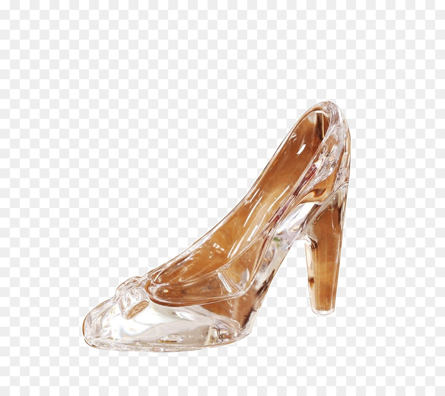 Slipper Cinderella High-heeled footwear Court shoe - Creative Cinderella glass heels png download - 800*800 - Free Transparent Slipper png Download.