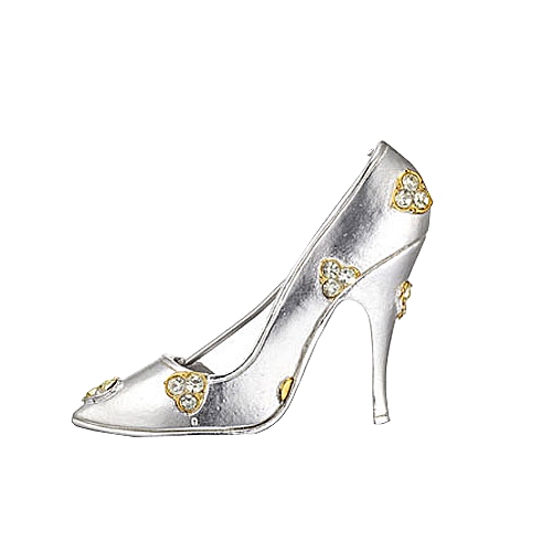 Slipper Shoe Sandal Quartz - Exquisite glass slipper png download - 500 ...