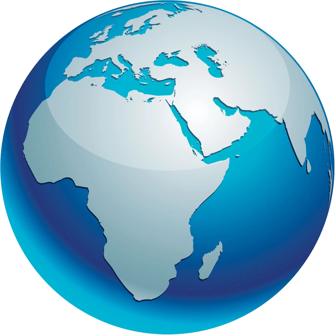 Globe World Map Transparent - Hayley Drumwright