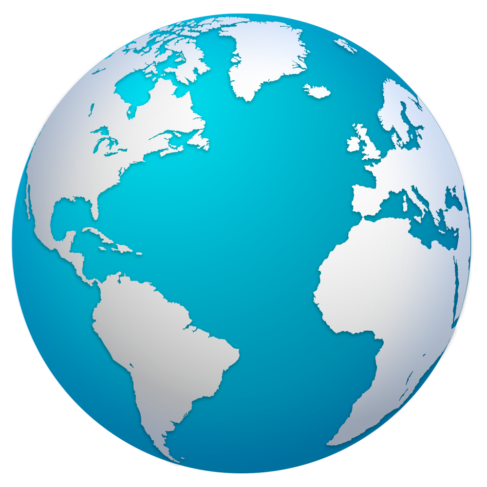 Earth Globe World map - Earth png download - 1000*1000 - Free ...