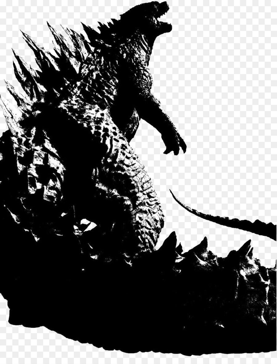 Godzilla Film poster Black and white - godzilla png download - 1002*1308 - Free Transparent Godzilla png Download.