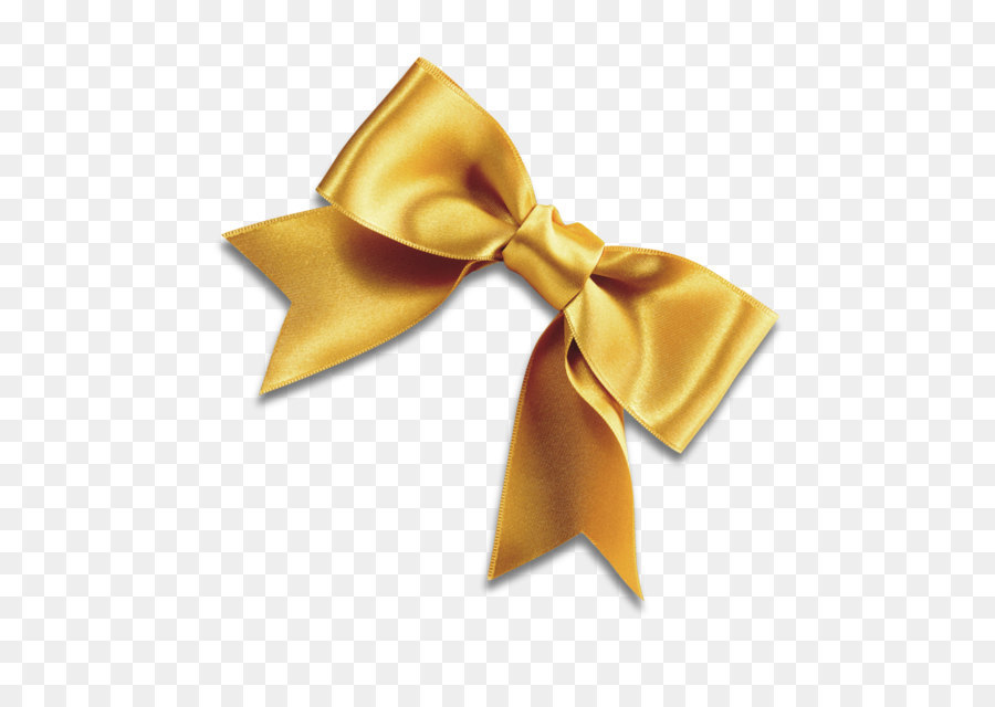Bow tie Yellow Ribbon Shoelace knot - Yellow Ribbon Ribbon Vector png download - 2483*2412 - Free Transparent Ribbon png Download.
